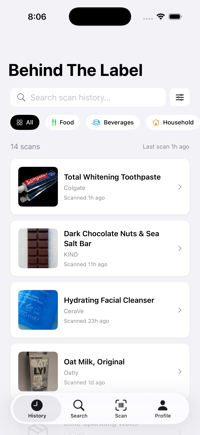 Behind the Label Screenshot